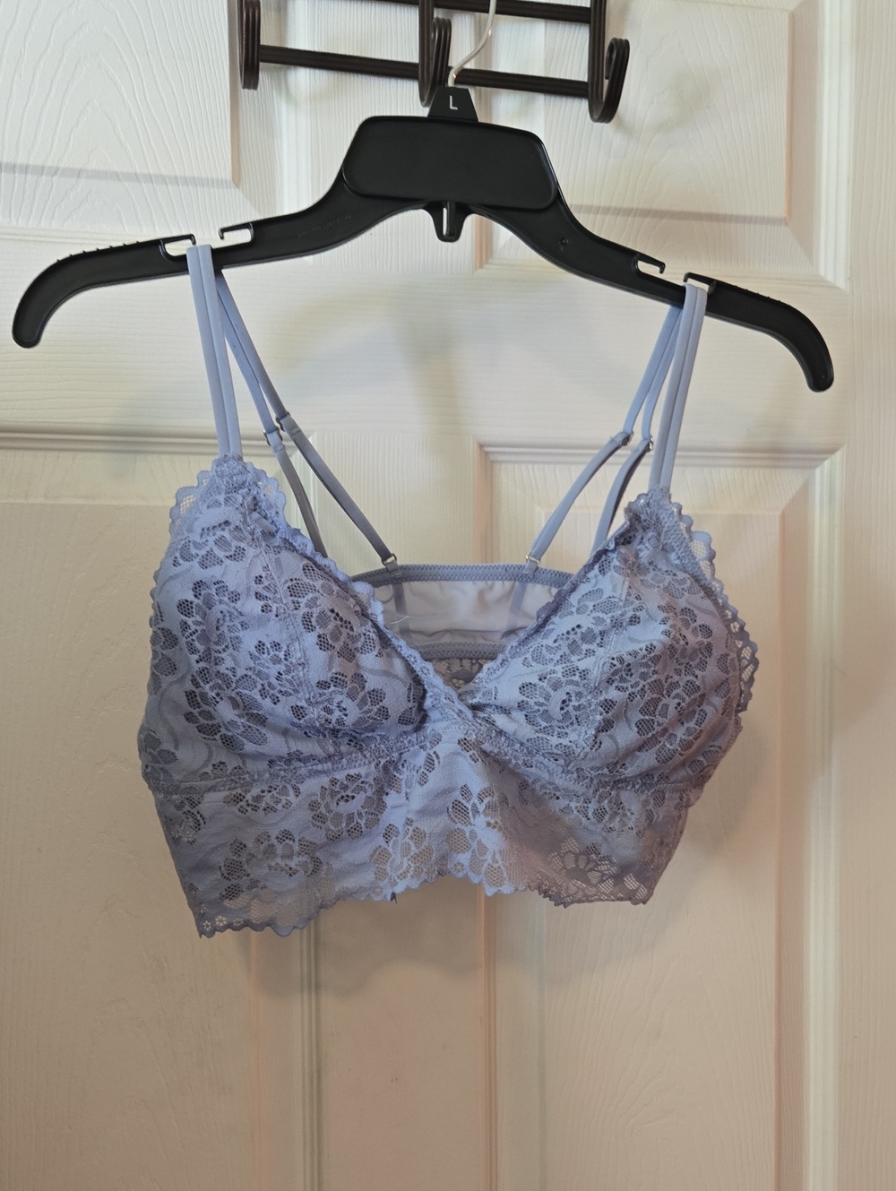 aerie Lace Bralette in Lavender Blue